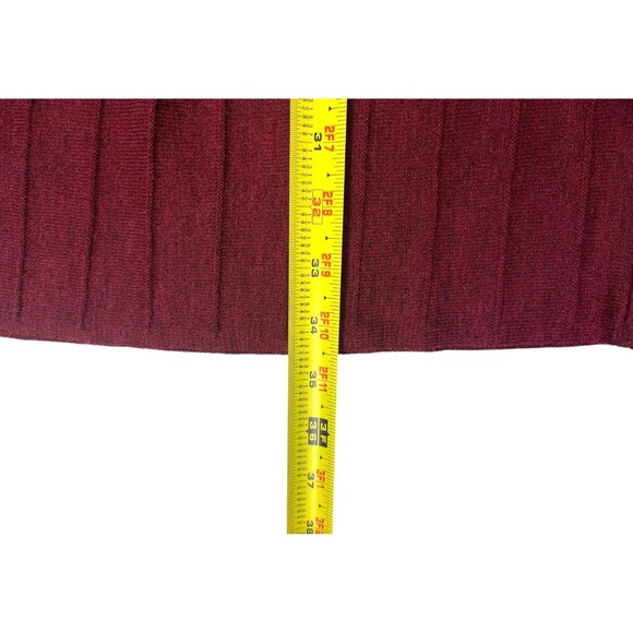 Eileen Fisher Dress Size Petite Small 100% Wool Italian Yarn Rib Release Pleats - Picture 10 of 14